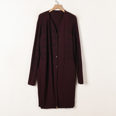 品牌折扣剪标女装气质羊毛毛衣