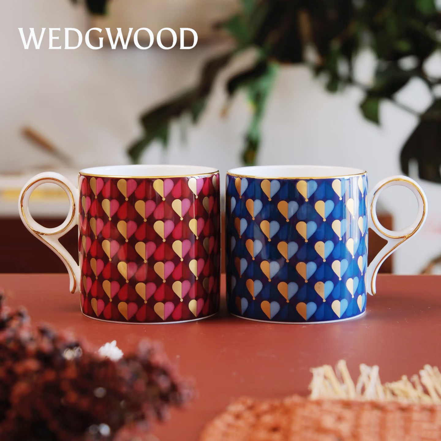 WEDGWOOD骨瓷马克杯送礼结婚礼物