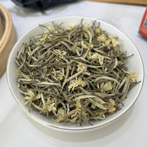 银针四川雅安蒙顶茉莉飘雪4#