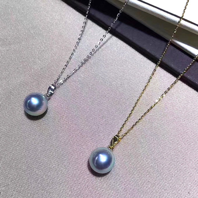 真多麻日本正圆海水珍珠特价包邮