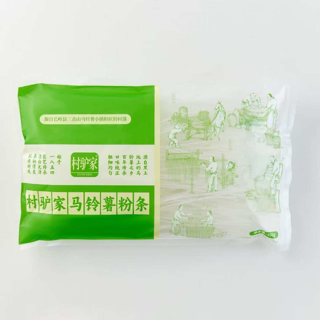 村驴家东北马铃薯粉条 干粉条 3斤