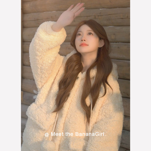 Bananagirl慵懒风加绒加厚睡衣