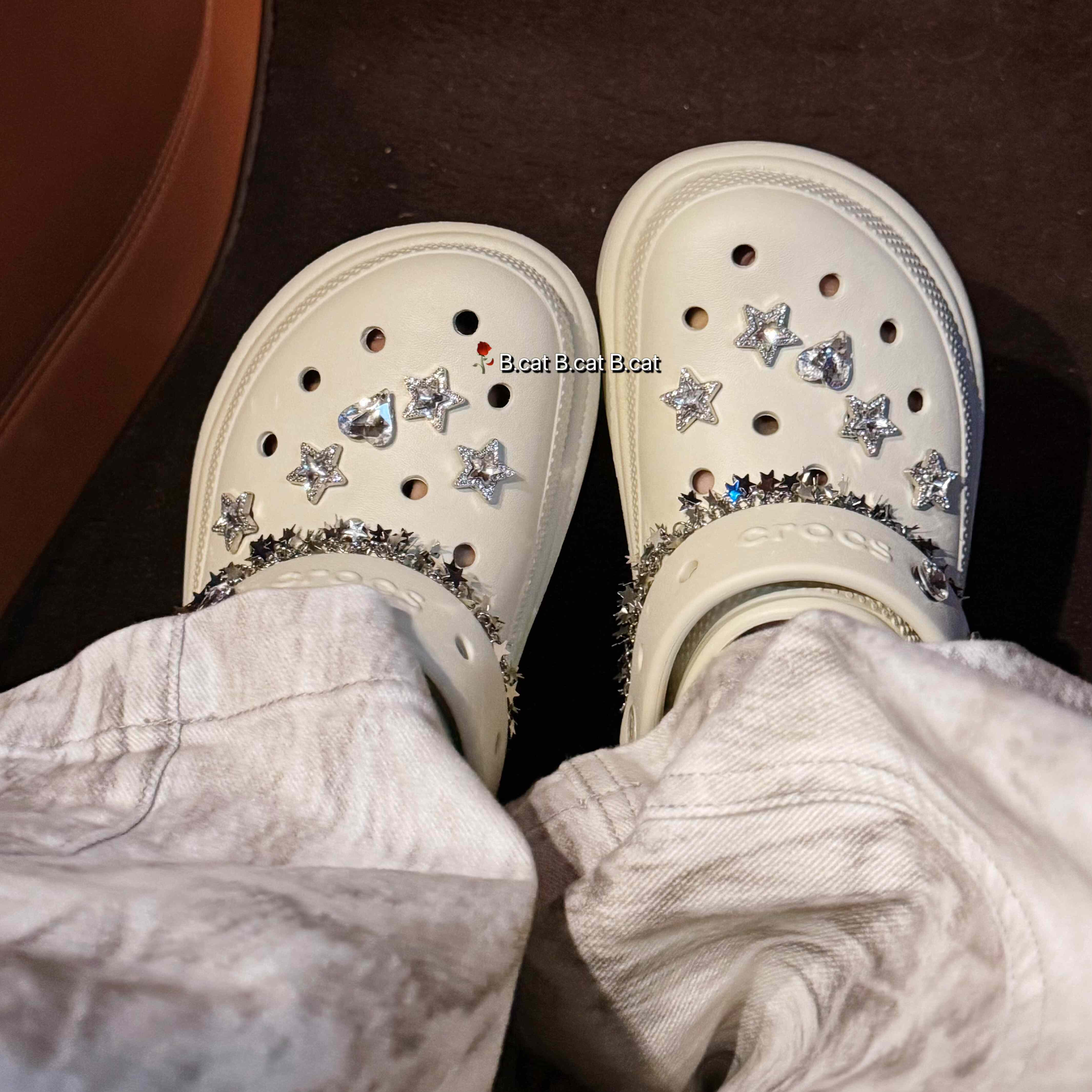 【星光】原创洞洞鞋花鞋扣配饰装饰配件鞋花高级感适配crocs