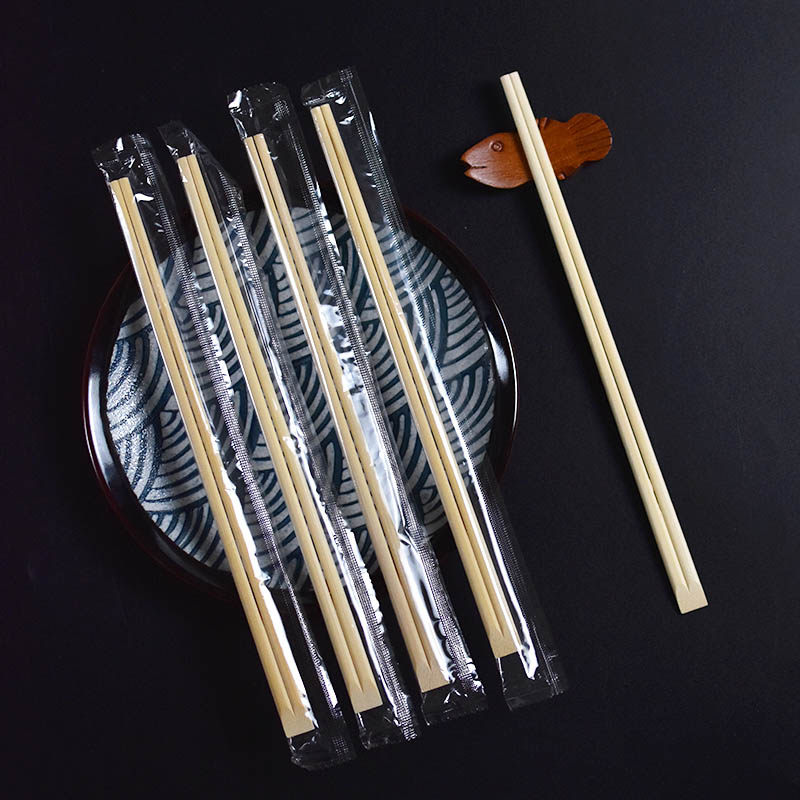 定制款5000双天削筷21cm一次性筷子独立透明包装外卖商用快餐餐具