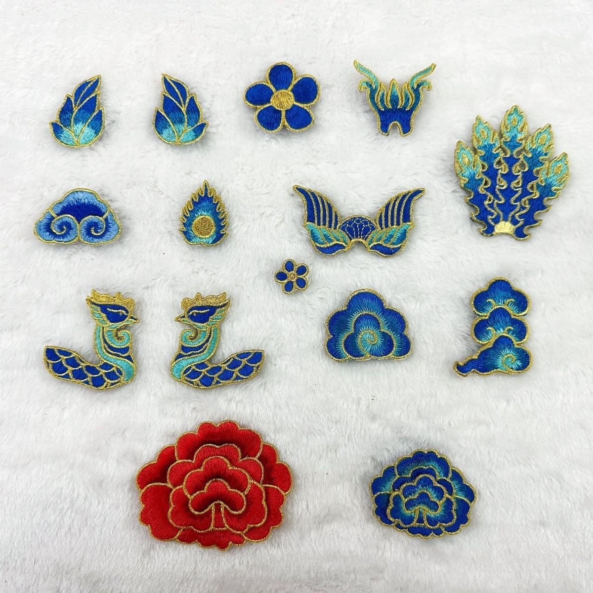 绣片diy刺绣 凤冠材料 配件 九龙九凤 十二龙 六龙 三凤 古风手工,个性定制/设计服务/DIY,动漫/cos制服定制/加工,淘宝优惠券,粉丝福利购,淘宝优惠卷