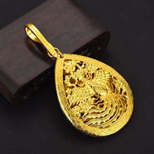 复原款 明 金凤纹帔坠 镀金高保色 霞帔坠 汉婚国风汉服 新娘配饰