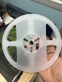 载带胶盘灯带灯条卷盘物料盘 LED卷盘 7寸 白色 26.3g 黑色 塑料