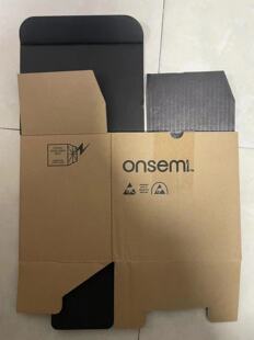 电子元器件包装纸盒编带盒 IC料盘整包装纸盒 10盘一盒  ON厂家