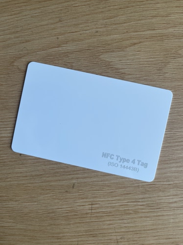 NFC白卡Tyep4  ISO14443B NFC ISO7816测试白卡