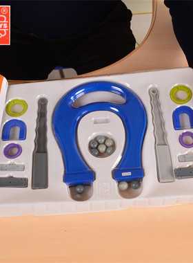 香港EDU磁铁组合磁铁套装儿童益智套装马蹄形条形磁铁物理器材