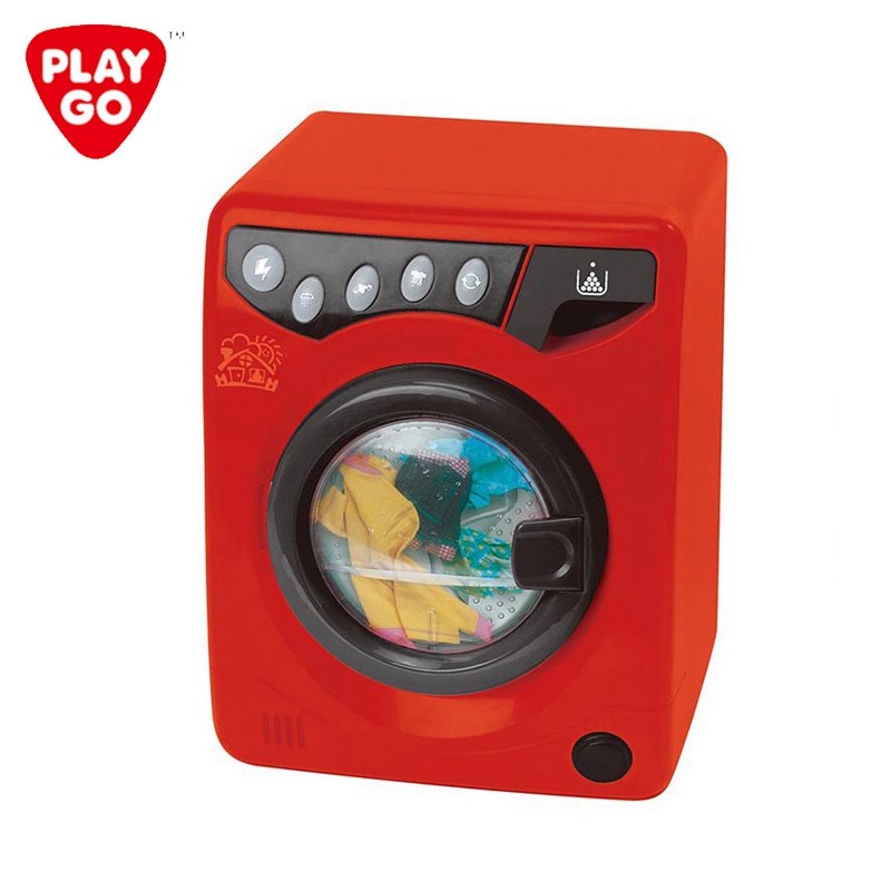 play go幼儿园益智玩具儿童过家家扮家家游戏仿真家电洗衣机