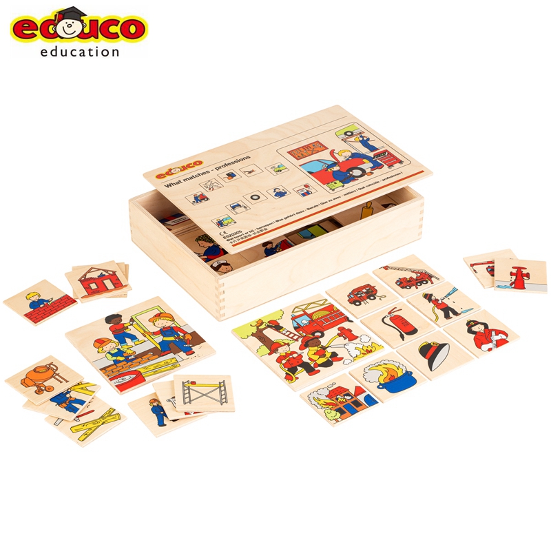 荷兰educo幼教配对游戏道具