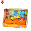 宝宝益智玩具 敲击果虫 敲击玩具2247 GO敲地鼠打地鼠 PLAY