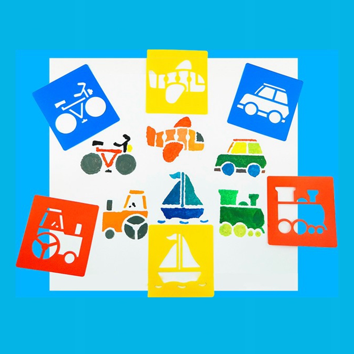 创意diy手工制作美劳-交通涂鸦