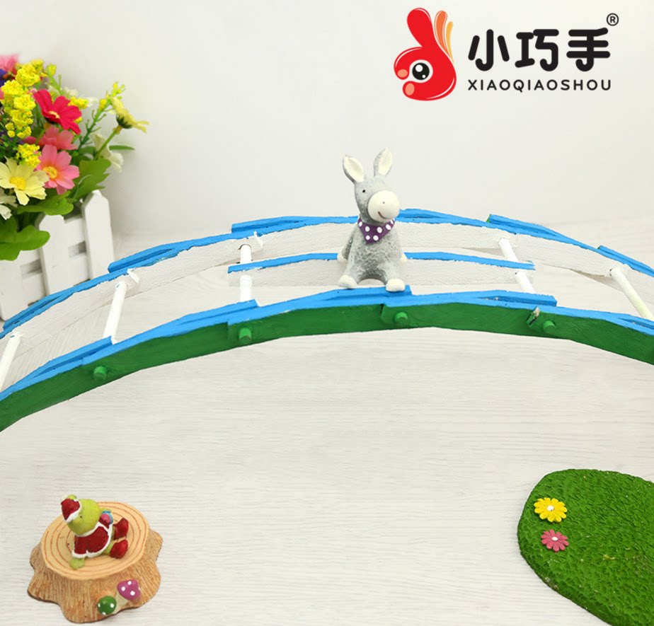 倍力桥石拱桥物理实验diy手工制作木制拼装模型小发明科普材料