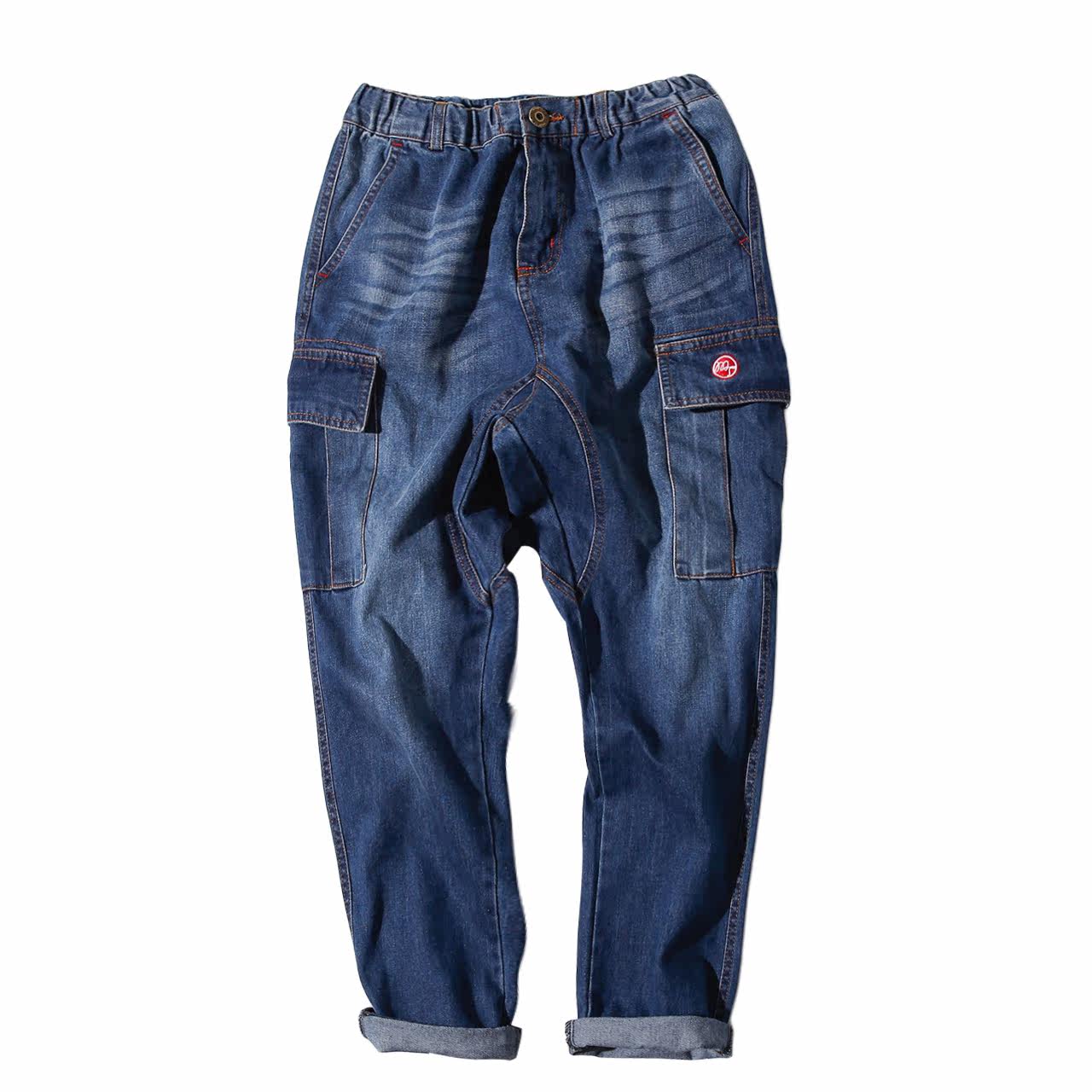 Jeans pour jeunesse droite en vrac en coton pour automne - Ref 1482756 Image 5