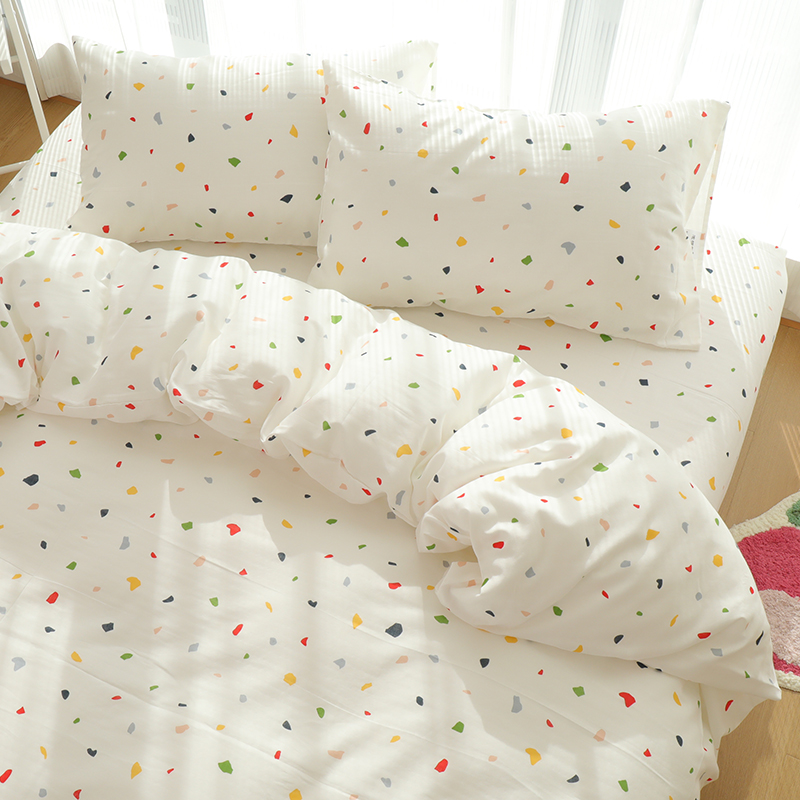 a類母嬰純棉雙層紗布100全棉被套