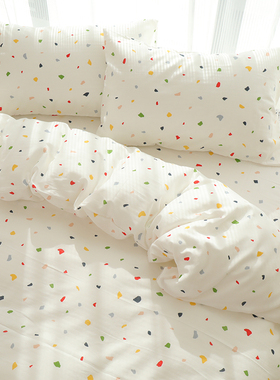 南法双层纱布纯棉被套单件双单人180x200被罩全棉四季通用200x230