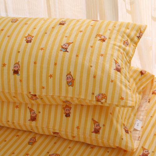 100全棉纯棉柔软母婴双层纱枕套