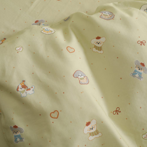 a类双层纱布被套单件纯棉四件套