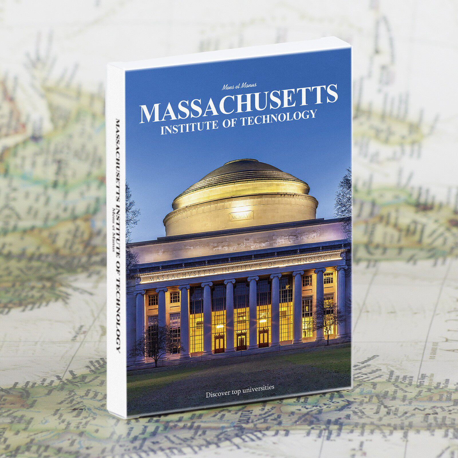 世界名校美国麻省理工大学风景明信片英文版唯美摄影装饰画贺卡片