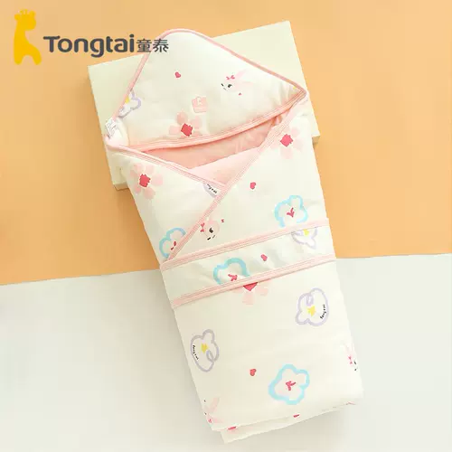 童泰 Хлопковое зимнее детское одеяло для младенца для новорожденных для выхода на улицу