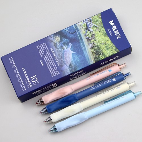 晨光按动J06X1中性笔濒危动物