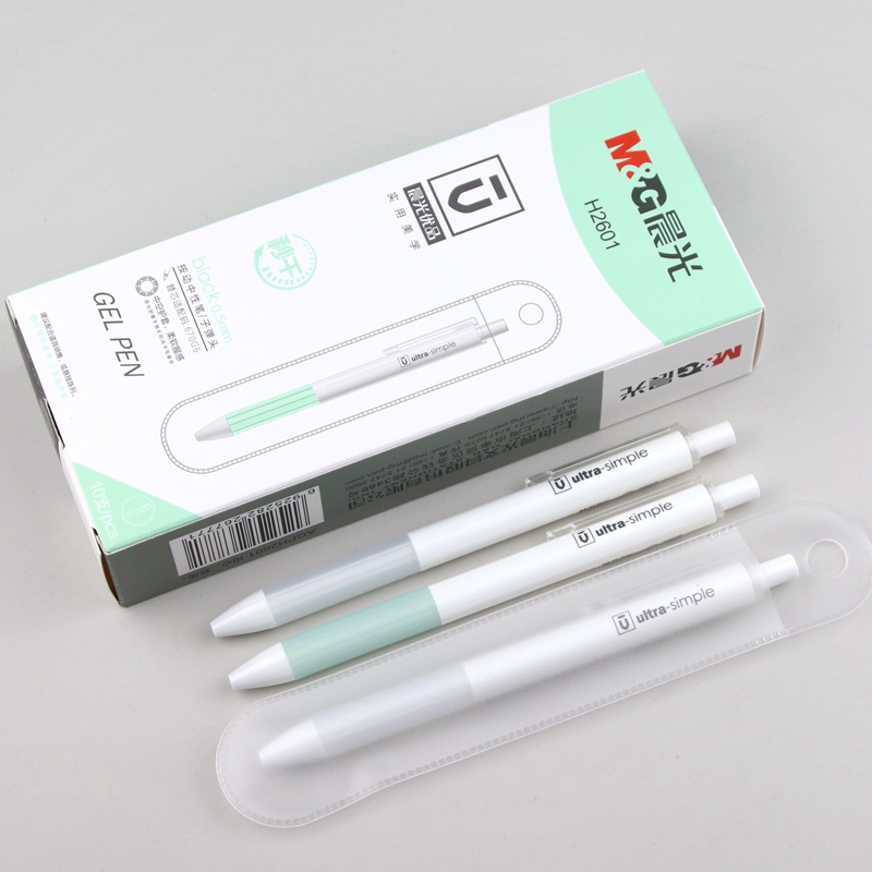 晨光软胶护套按动中性笔AGPH2601