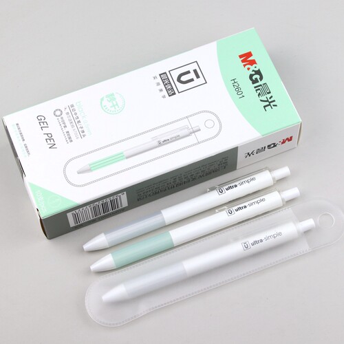 晨光软胶护套按动中性笔AGPH2601