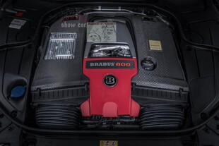 C217 Bra 800 发动机舱 S63专用 碳纤发动机盖 W222 coupe S级