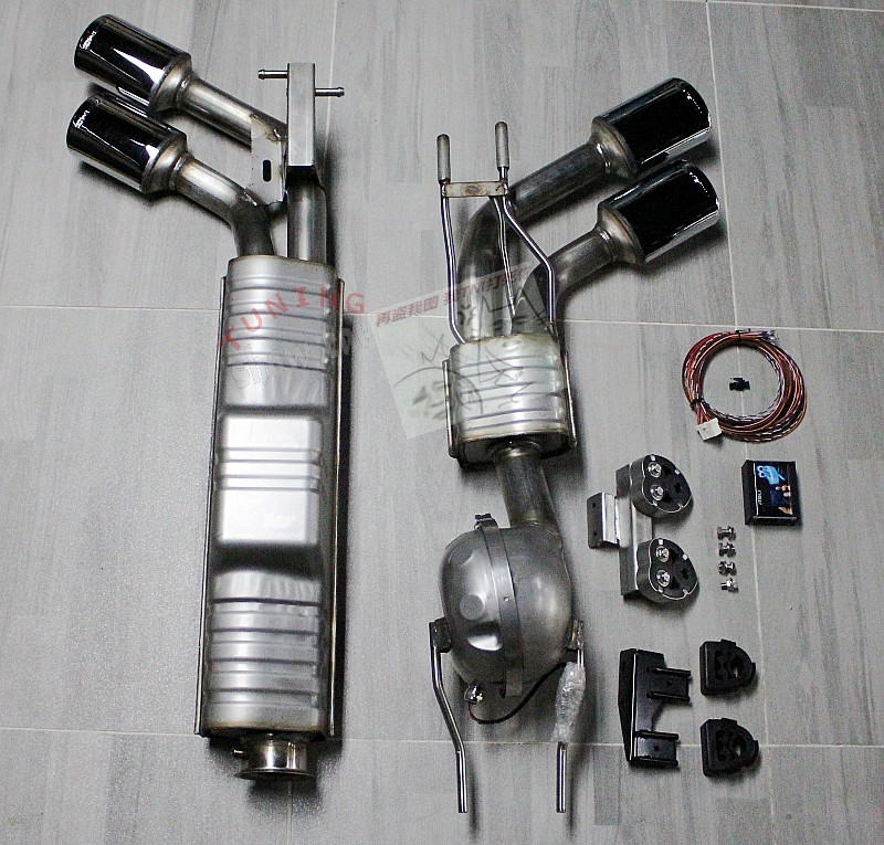 W463A W464 G350 G400 柴油专用 双边四出 阀门排气 模拟声浪