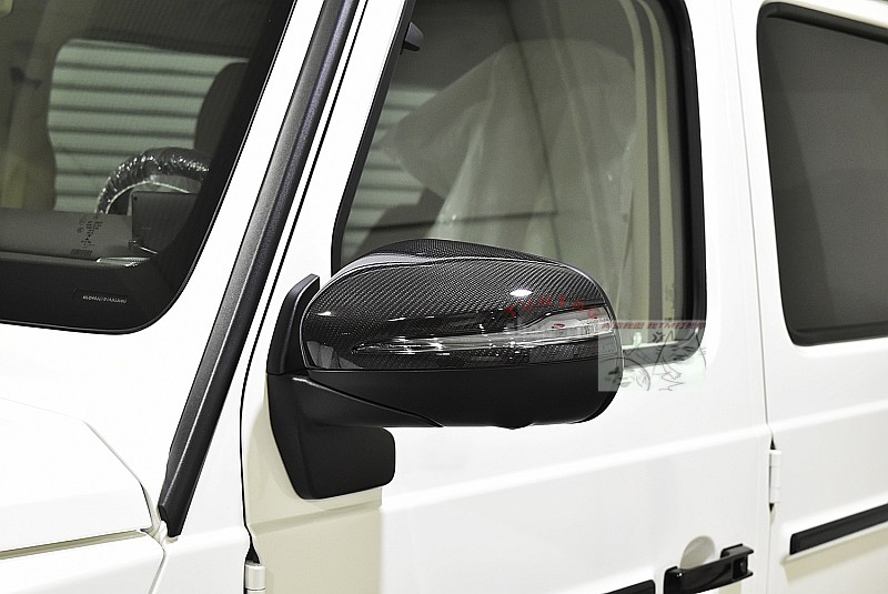 20款GLS X167 GLS400/450/580/63 替换式 碳纤镜壳 倒车 后视镜盖