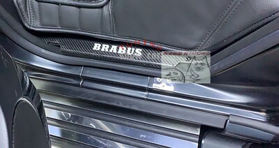 W463 G350G500G55G63G65 巴博斯 碳纤 LED 迎宾踏板 门槛条