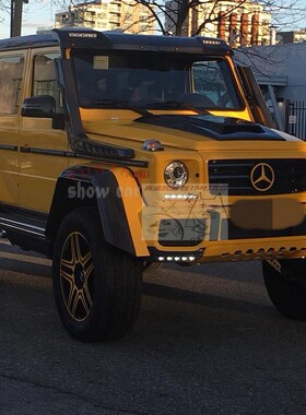 W463 G350G500G55G63G65 改装 4x4款 防撞底板 金属护板 越野装备