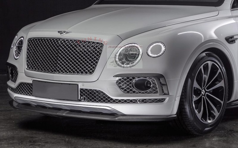 添越 Bentayga 改装 6.0T W12 first Edition 包围 碳纤前唇 后唇