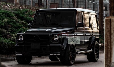 W463 G350 G500 G55 G63 G65 4x4 改装 LED 流水 转向灯 角灯