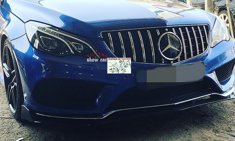 W207 E200E250E260E320E350E400 coupe 改装 GT 竖条 直瀑式 中网