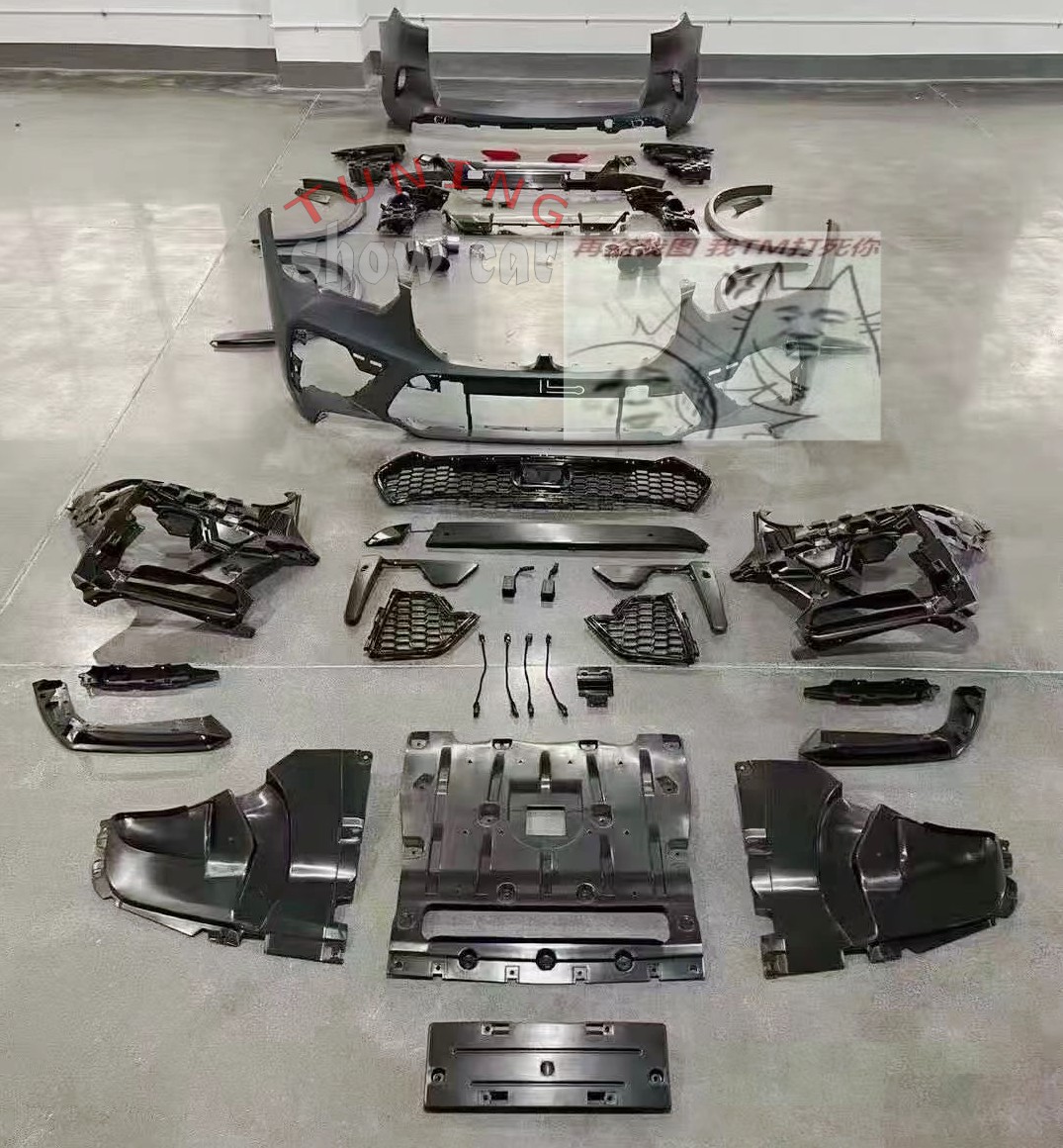 G05 新款 X5 改装 X5M 包围 前杠 轮眉 四出 后杠