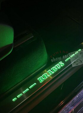 W464 G350 G500 G550 G63 改装 巴博斯 LED 迎宾踏板 64色灯