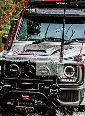 大G级 W463 4x4 front runner 丛林切割绳 树枝分剪绳 雨林线