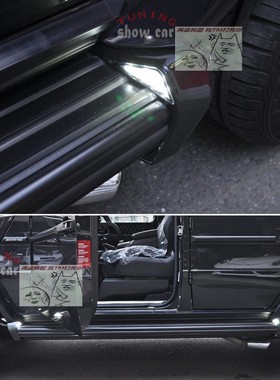 W463 G350G400G500G55G63G65 台湾 侧踏板灯 LED 包角灯