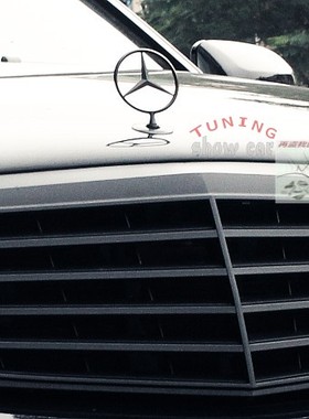 C180 C200 C250 C260 C280 C300 C63 全黑 哑黑 机盖标 黑色 立标