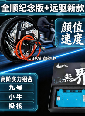 全顺电机10寸12寸2000W省电3000WP瓦片远驱控制器72V九号小牛直上
