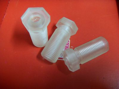 线切割配件 导电块尼龙座 绝缘座 螺纹外径12MM高度30MM 3.5元/个