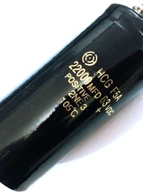 线切割配件 线切割电容 63V 22000MFD电容 22元/个
