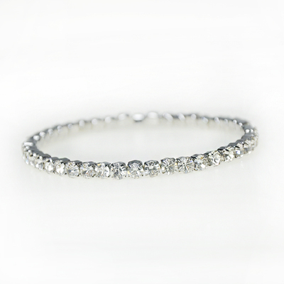 民族风时尚个性单层水钻手链女简约配饰品小清新春季配戴