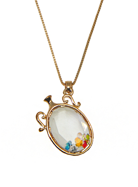 日韩版时尚个性香水瓶项链女饰品