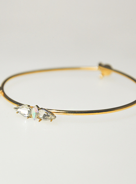 欧美时尚复古做旧蝴蝶结简约手镯女小清新春天轻奢配饰品