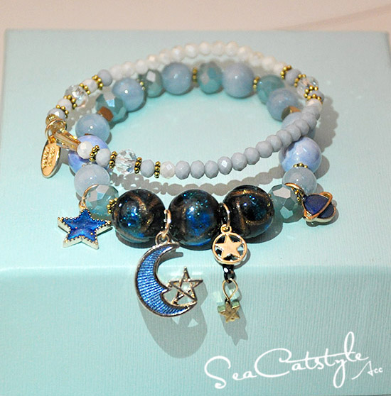 SeaCat日系原创宇宙可爱少女星空