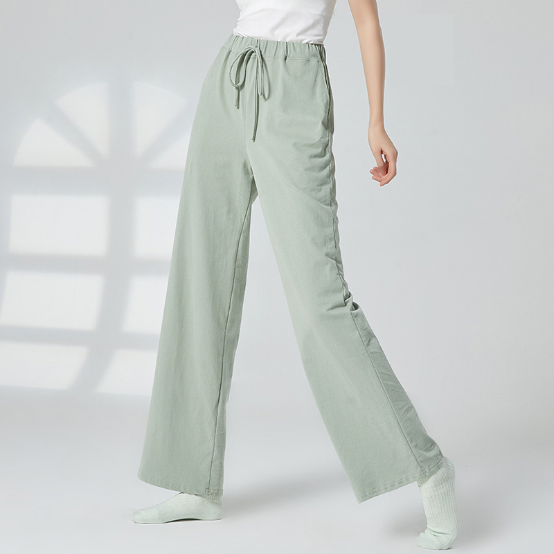 共妍现代舞阔腿直筒舞蹈练功裤